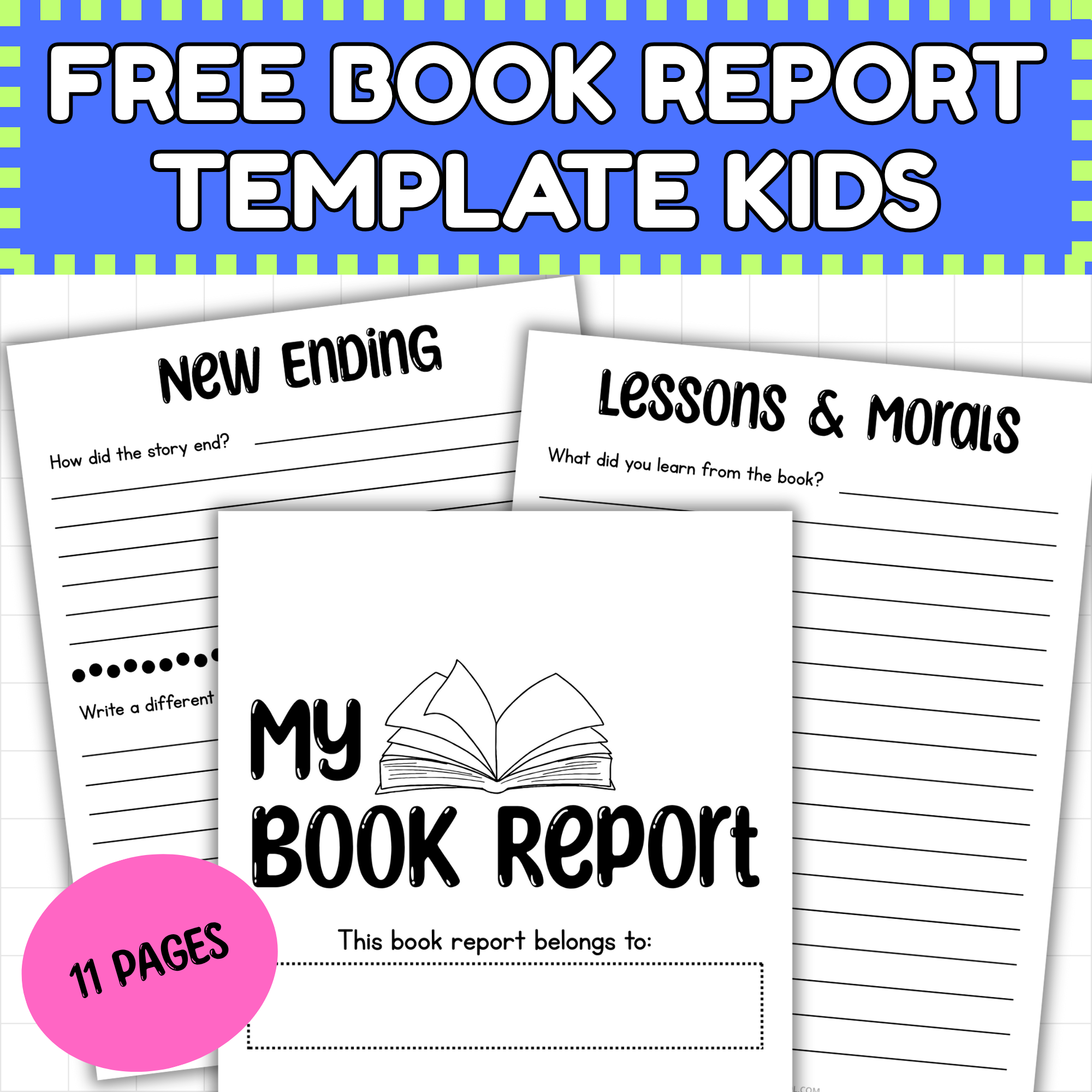 Book Report Template