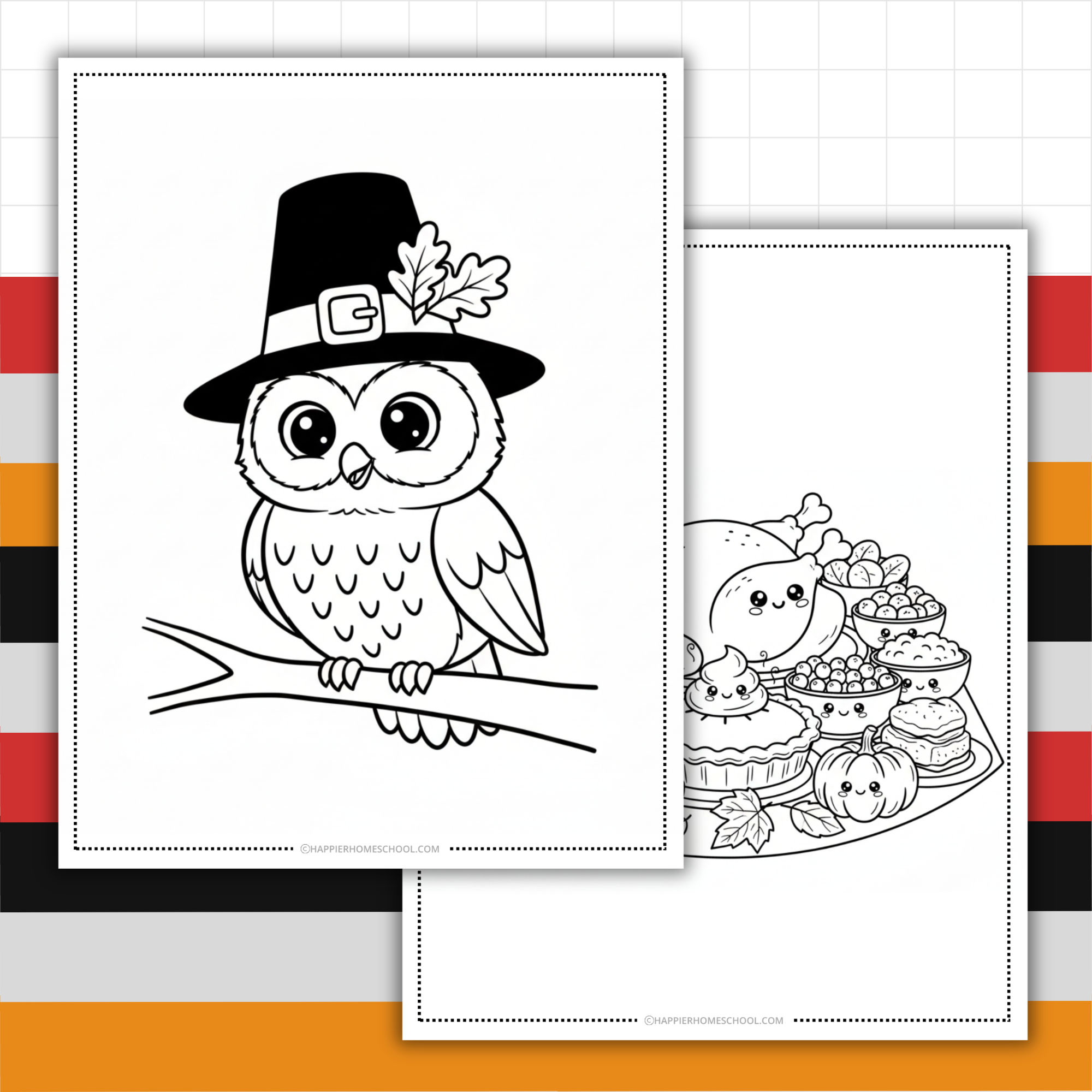 Thanksgiving Coloring Pages