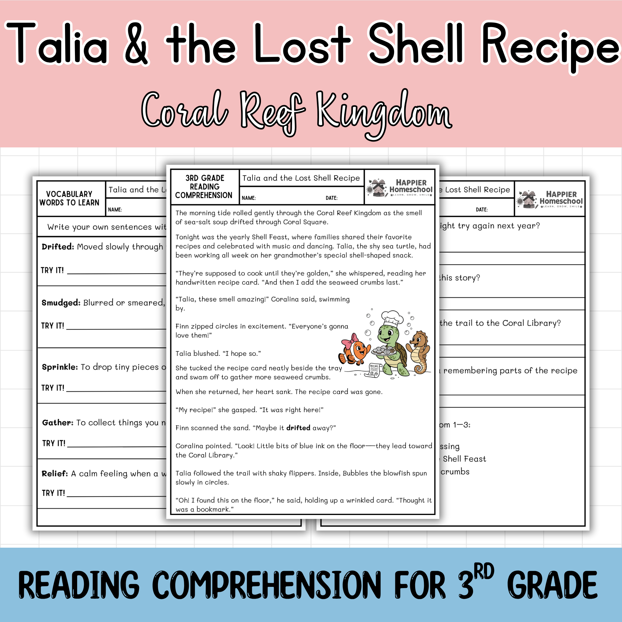 Talia and the Lost Shell Recipe