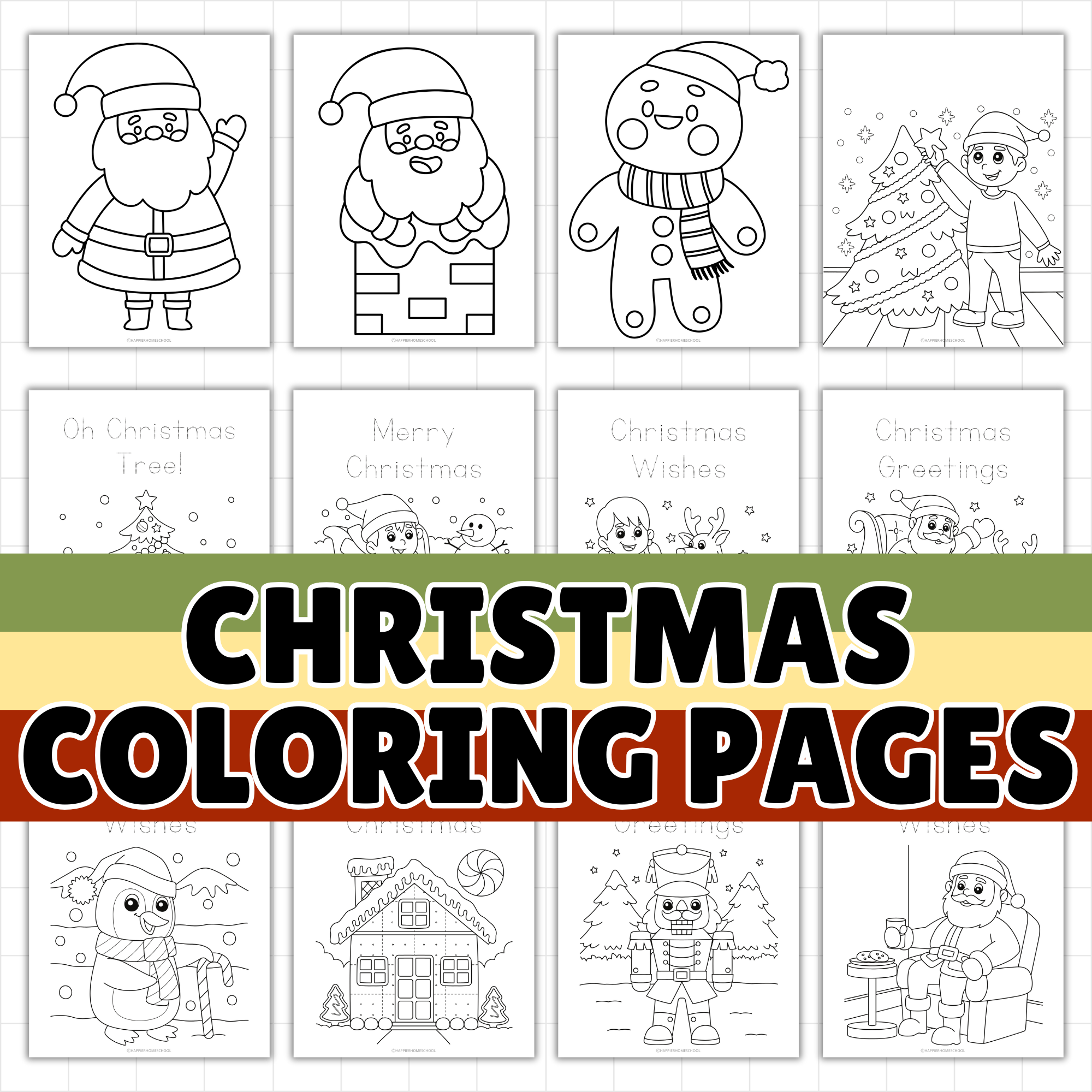 Christmas Coloring Pages for Kids