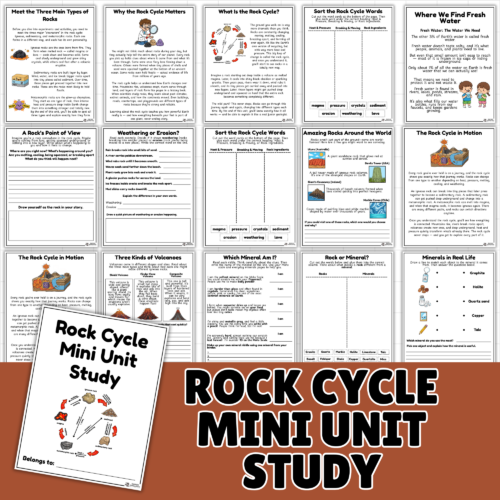 Rock Cycle for Kids