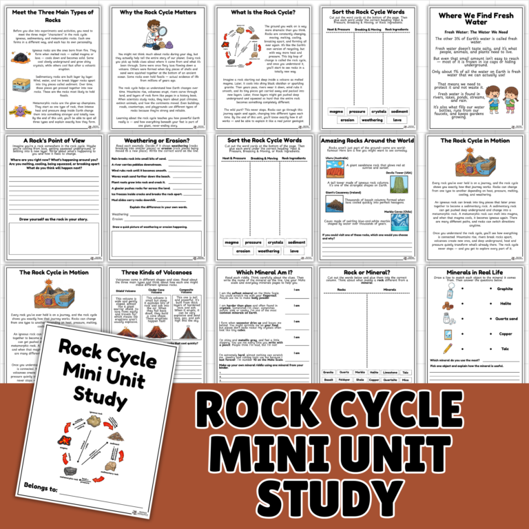 Rock Cycle for Kids